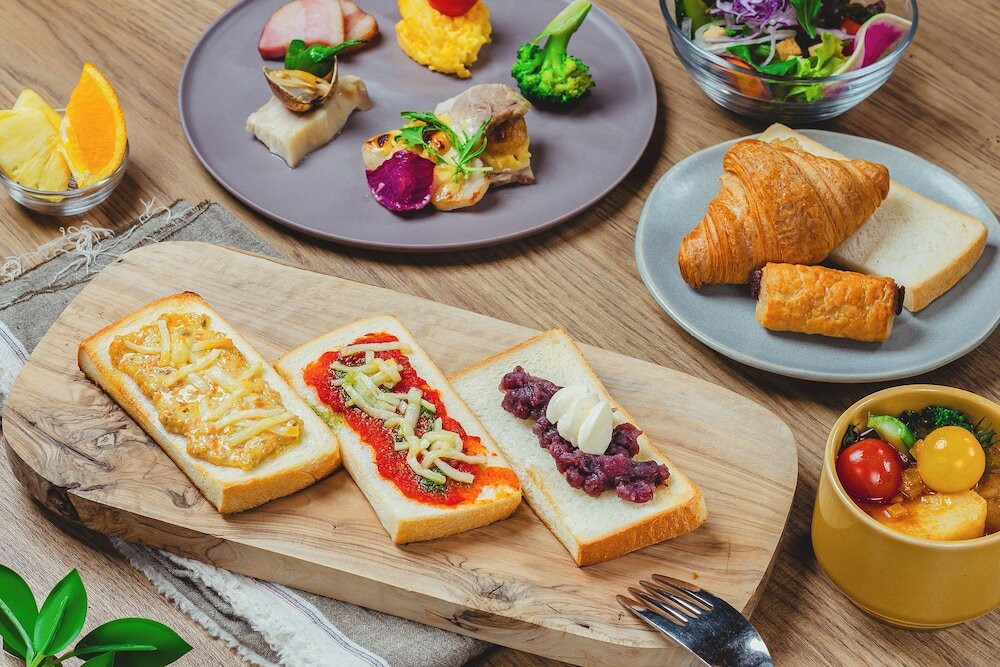 朝食ビュッフェ