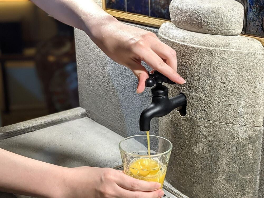 みかんジュースの出る蛇口