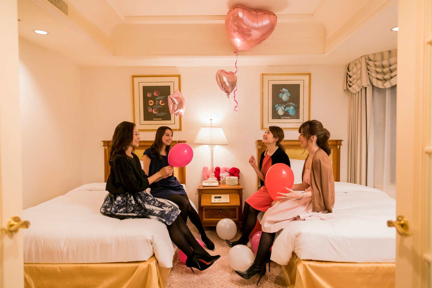 ホテル女子会 プライベート おしゃべり