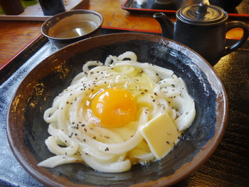 「手打十段 うどんバカ一代」料理 696470 釜バターうどん（小）