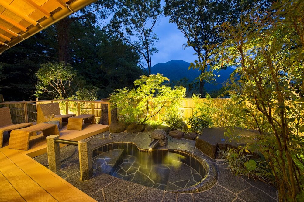 ゆとりのある露天風呂付き客室で、のんびり癒されて3541825