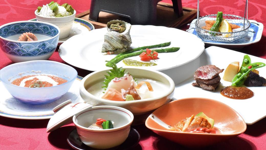 会席料理の例① / 1