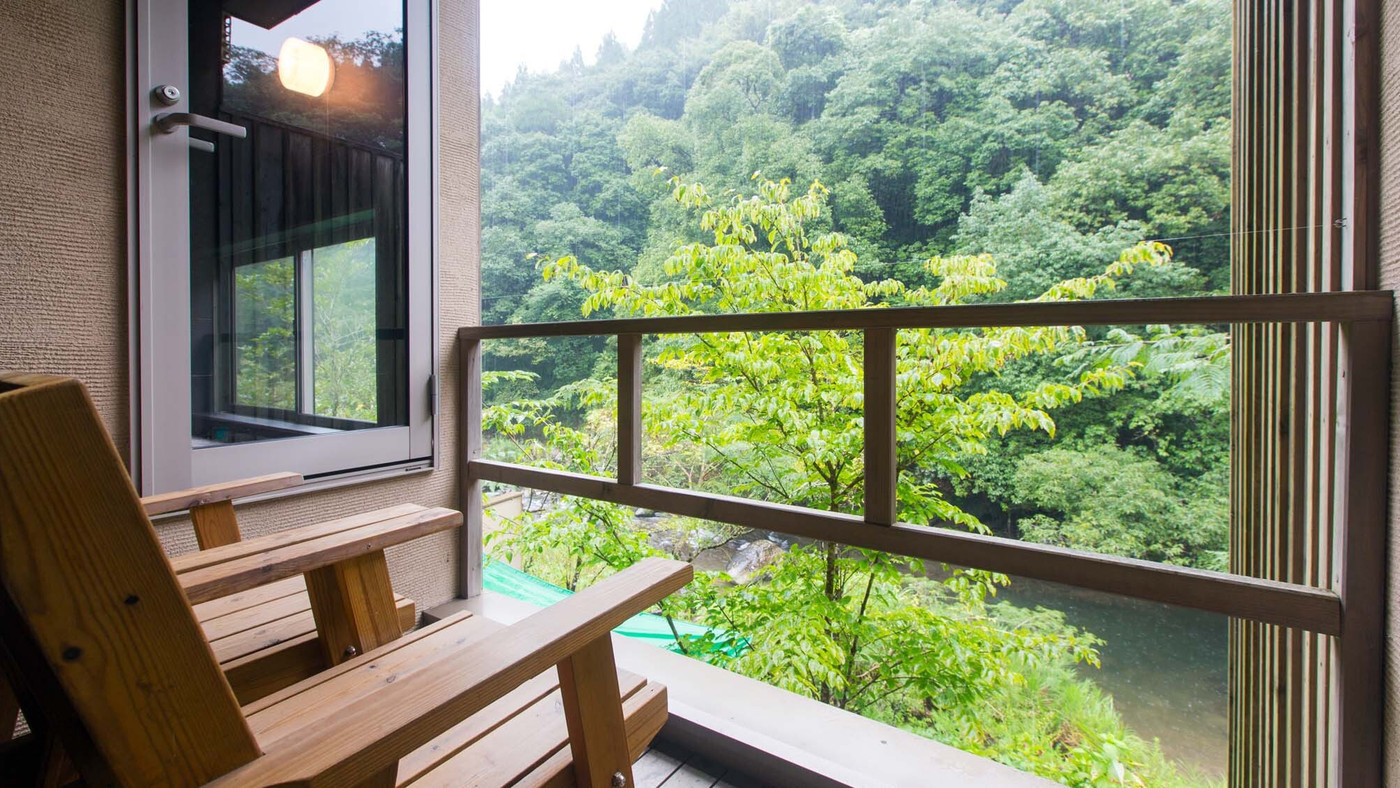 「森林セラピー基地」にある、全室離れのお宿3654804