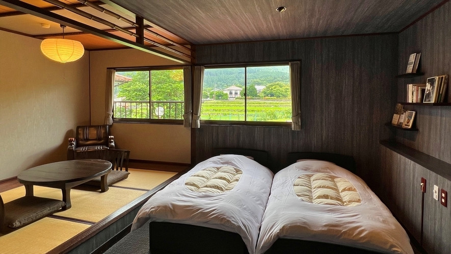 お茶を中心に人々が集う、憩いの温泉宿4064732