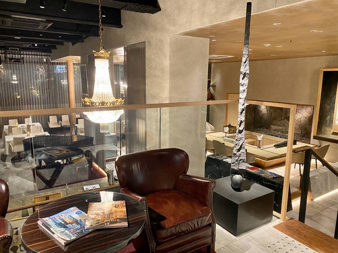 ホテルに着いた時から
新旧の美しさに触れる / 4