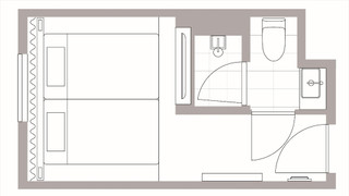 Medium Twin - Non Smoking [MAX 4 Guests: 2 adults and 2 children (6 years old or younger)