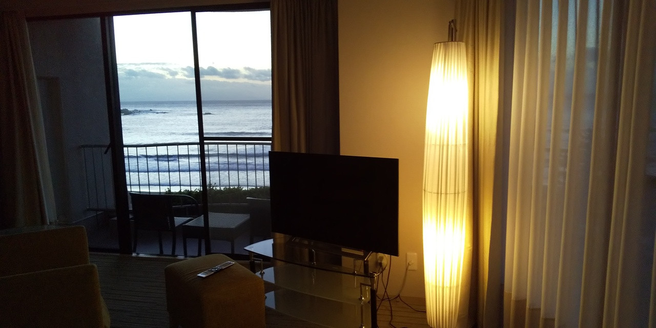 お部屋からも海が見えます
