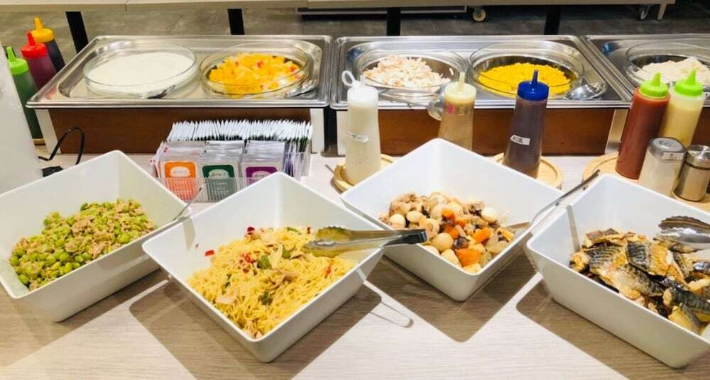 朝食ビュッフェ