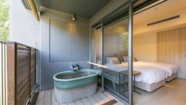 カジュアルツイン露天風呂付き 客室露天風呂(1) / 8