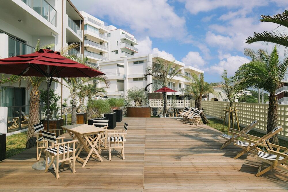 ホテル敷地内のガーデン