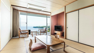 和室 10畳 共用バスルーム シービュー
