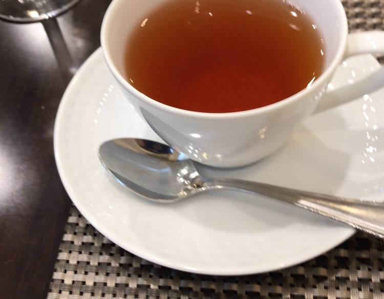 館内カフェで一休み
ムレスナティーを頂く / 3