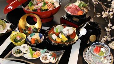 夕食 会席一例(1) / 2