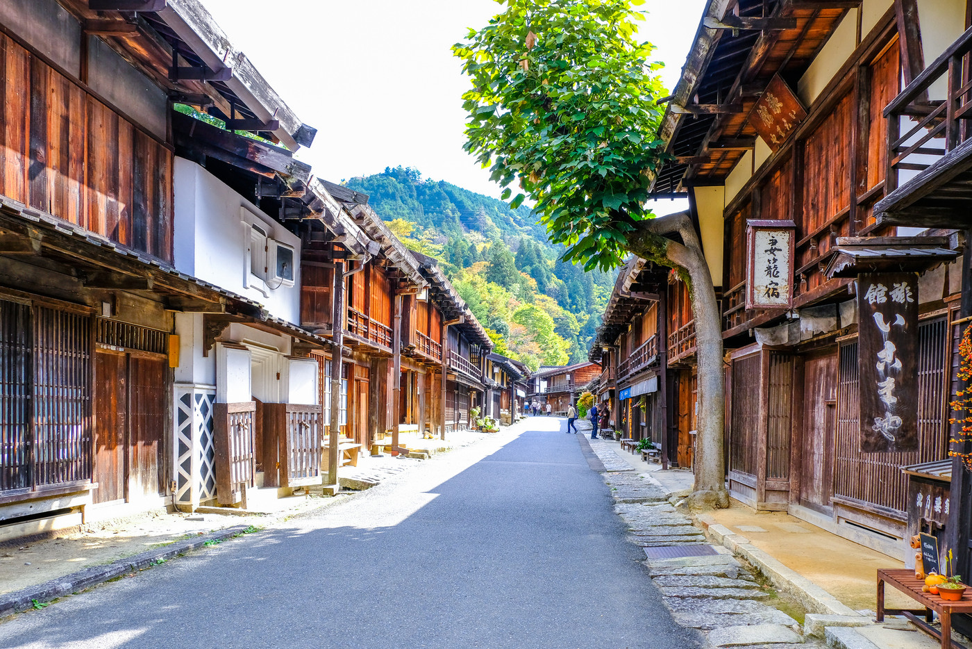 情緒たっぷりの宿場町を探索4239308