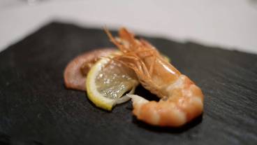 ディナーコースのメニュー例② / 2