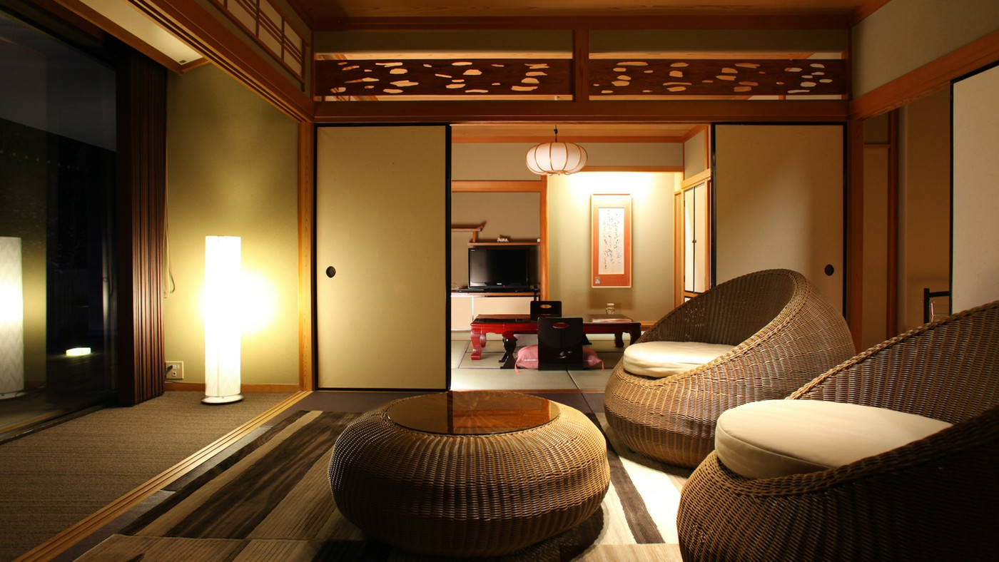 全室源泉掛け流し露天と展望風呂が付く和のオーベルジュ3576759