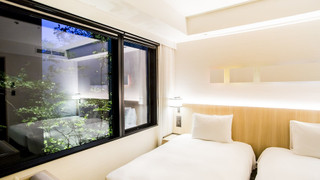 プレミアム ルーム シングルベッド 2 台 浴槽