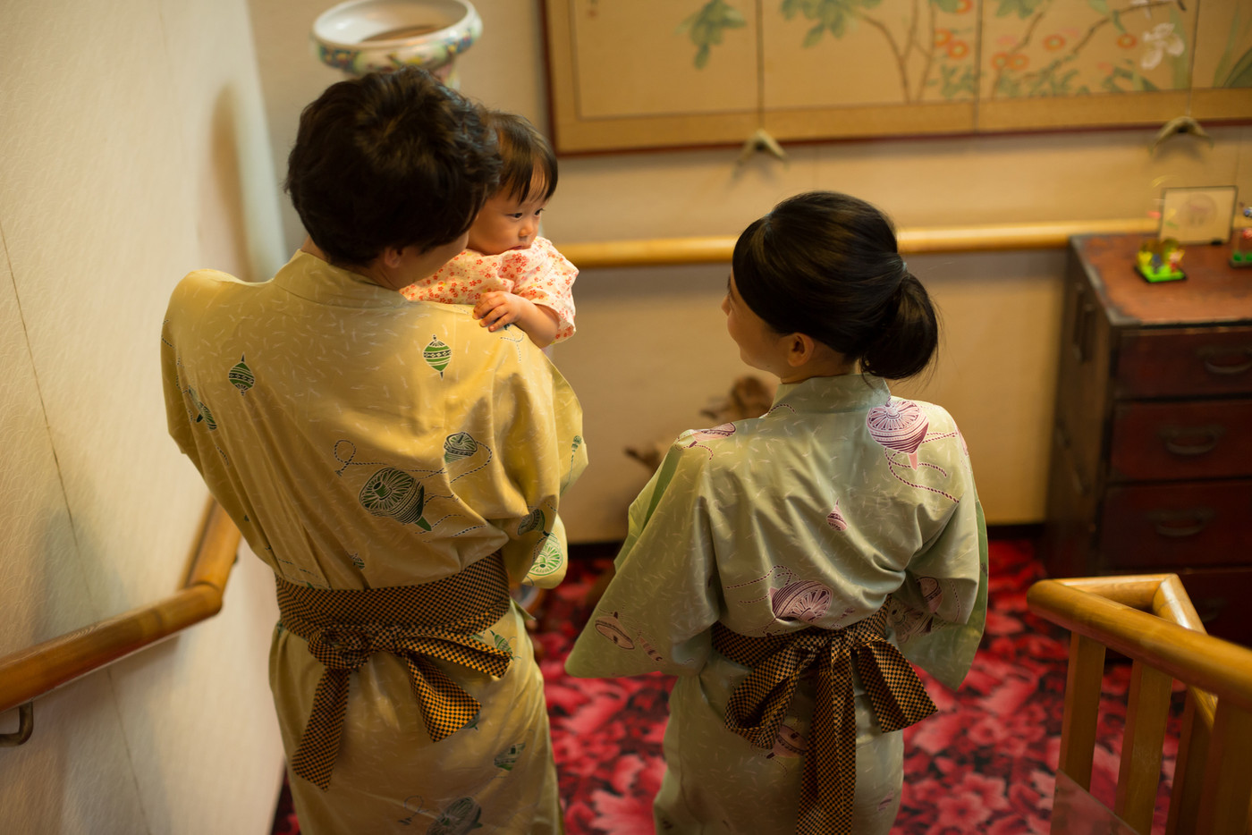 Hot spring trip 8 months old