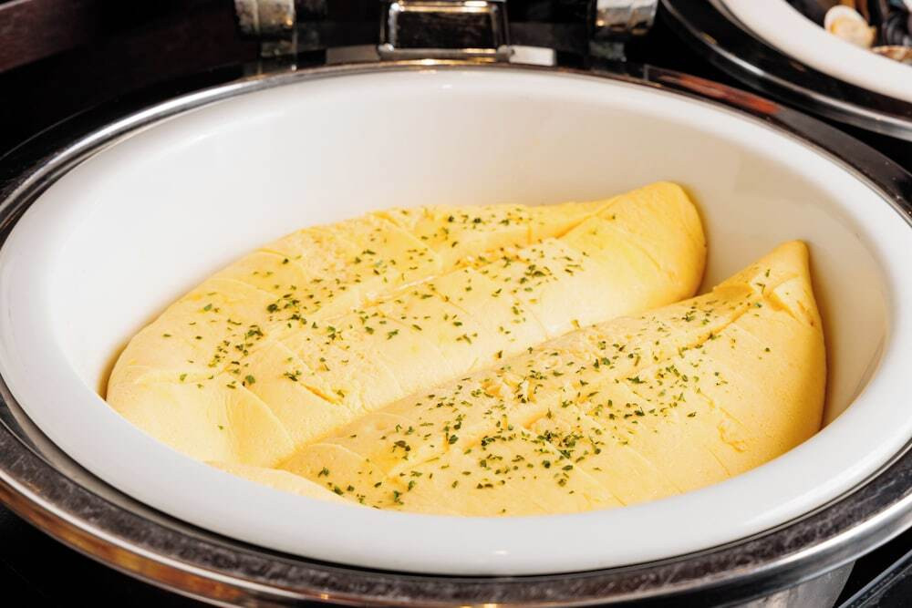 朝食ビュッフェ