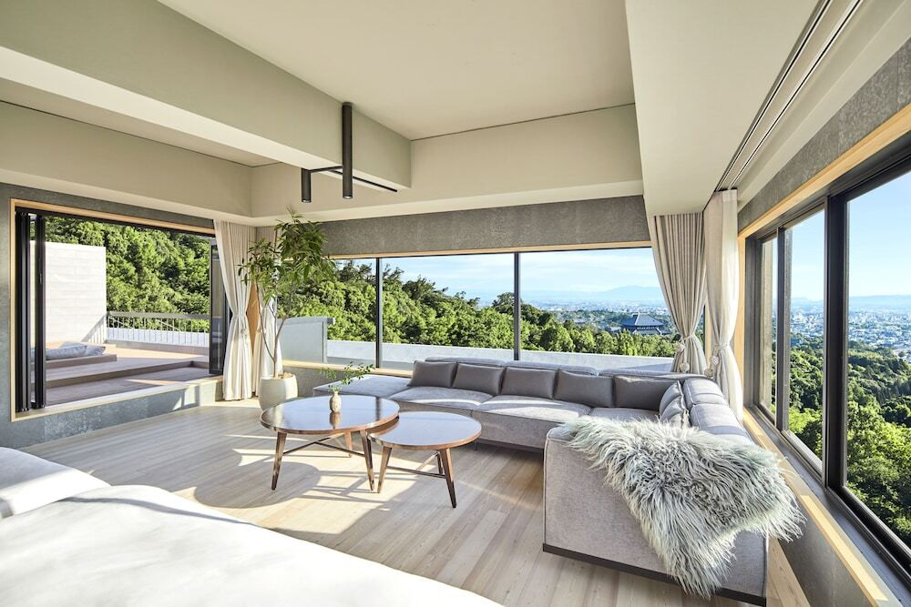 ペントハウススイート　リビングエリア