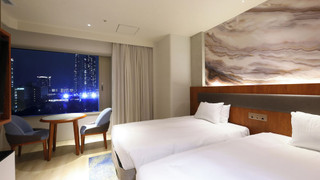 デラックス ツインルーム 禁煙 (ラウンジアクセス付き)