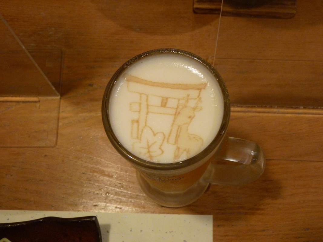 ビールの注文に活きな計らい