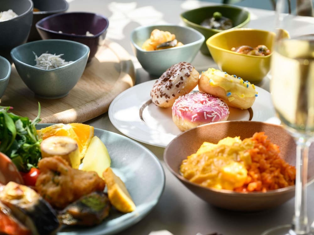 朝食スペース