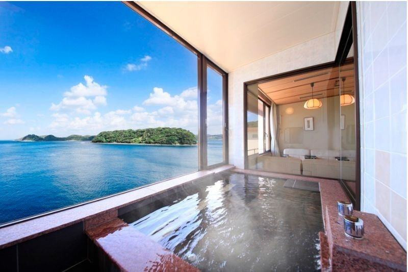 長崎の貸切風呂で名湯を二人占め♪3844383