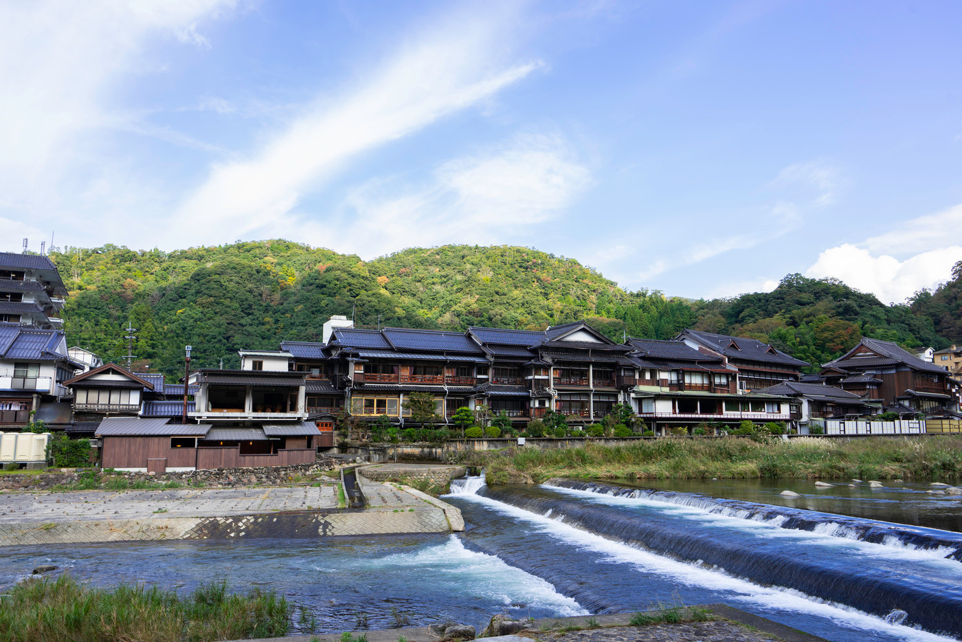 三朝温泉　三徳川　旅館大橋　鳥取県東伯郡三朝町