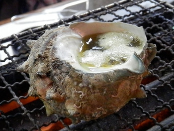 「活き活き亭」料理 923631 【サザエつぼ焼き】　1ヶ　￥600