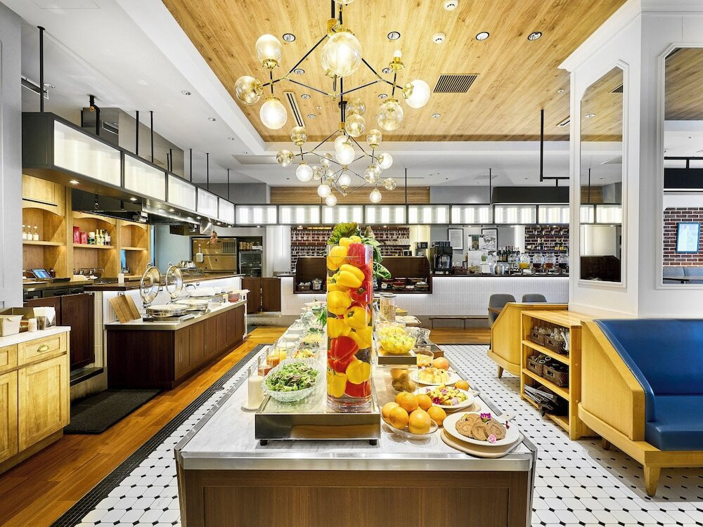 朝食ビュッフェ