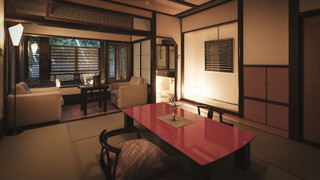 露天風呂付き客室　次の間付き和室