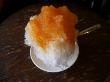 「翠玉堂」料理 1269727 かき氷　アンズ