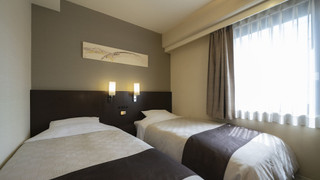 （禁煙）コージーツインルーム（15.7㎡）ベッド幅100㎝ ×2、素泊まり