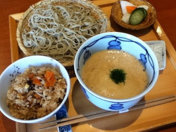 「七つ海堂」料理 721007 つけとろろ（950円＋ランチごはん100円）2016年