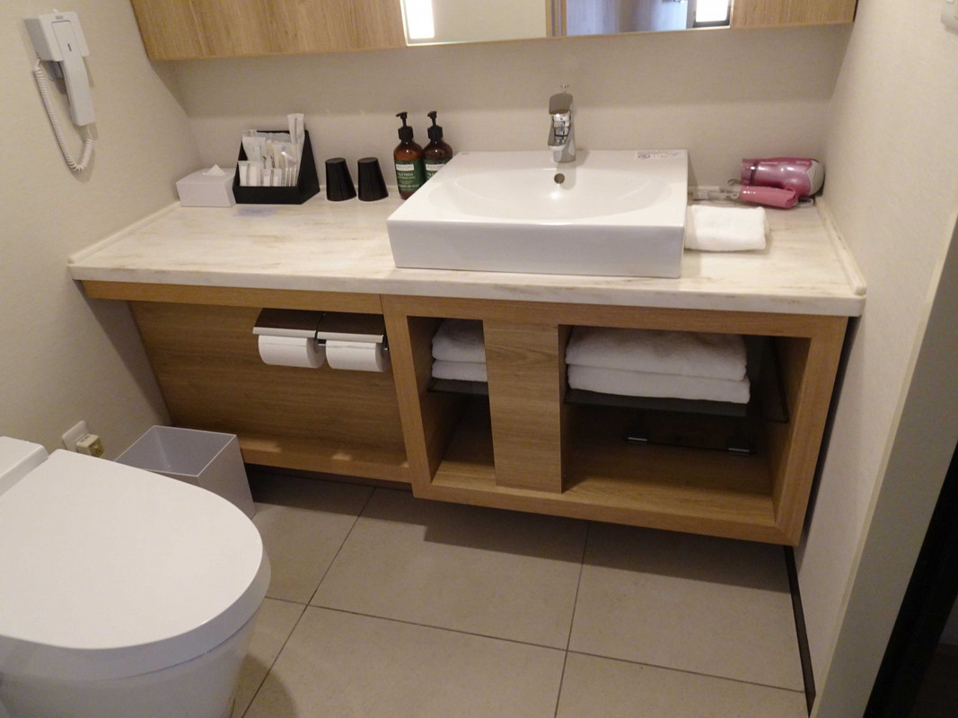 洗面とトイレは一緒です