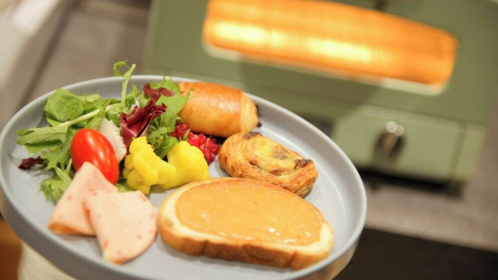 朝食ビュッフェ