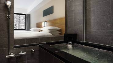 温泉付きプレミアツインのバスルーム / 4