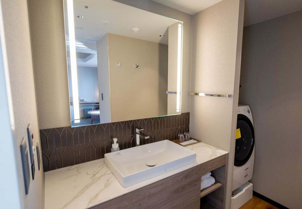 ラグジュアリーツインの洗面台