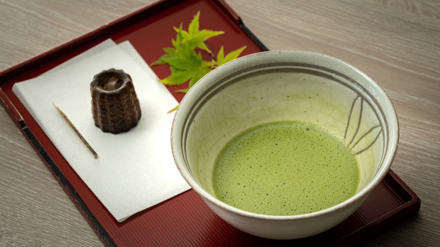 ウェルカムドリンクとスイーツ