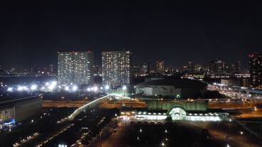 国際展示場駅方面の夜景 / 13