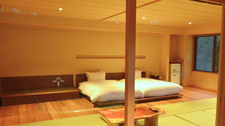 露天風呂付き客室＜竹の音＞