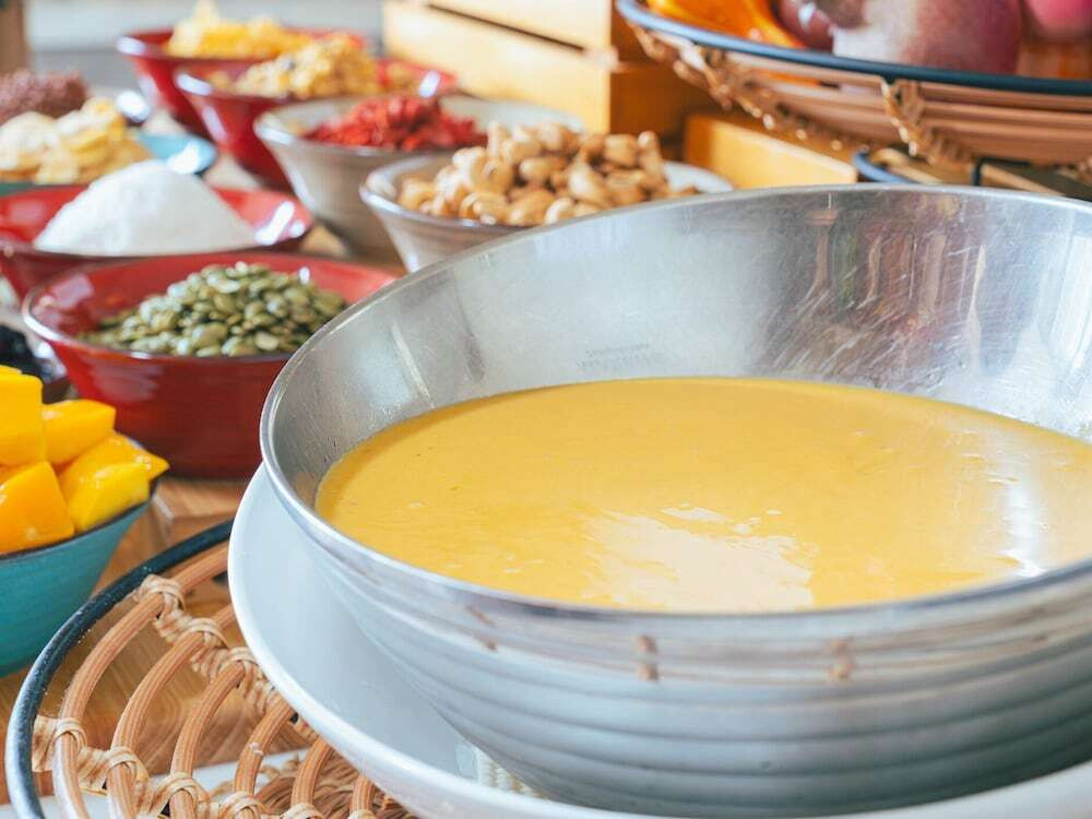 朝食ビュッフェ