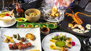 鉄板焼き夕食付 露天風呂付客室 禁煙 (夕食17時~18時開始)(3名以上利用時のみ布団を用意)