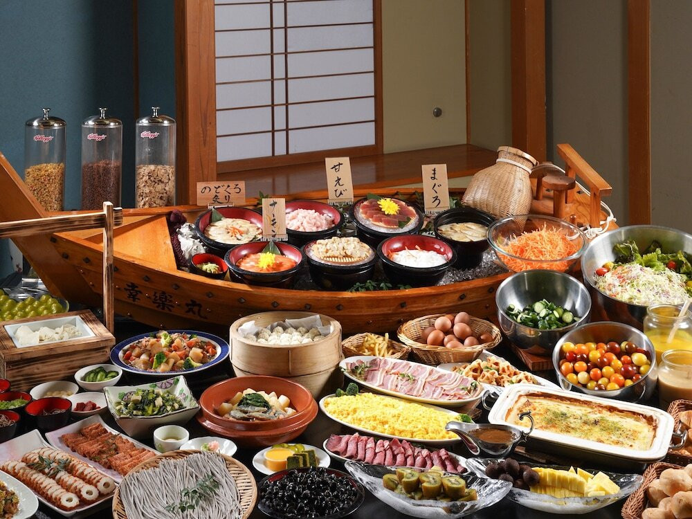 朝食ビュッフェ