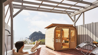 デラックスオーシャンビューツイン(温泉露天サウナ付) 禁煙