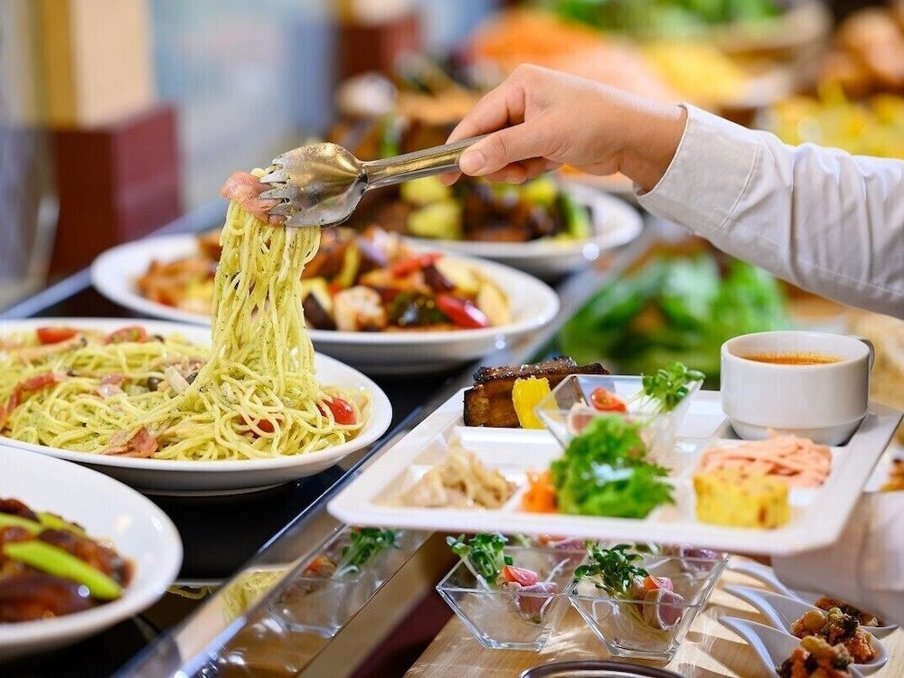 朝食ビュッフェ