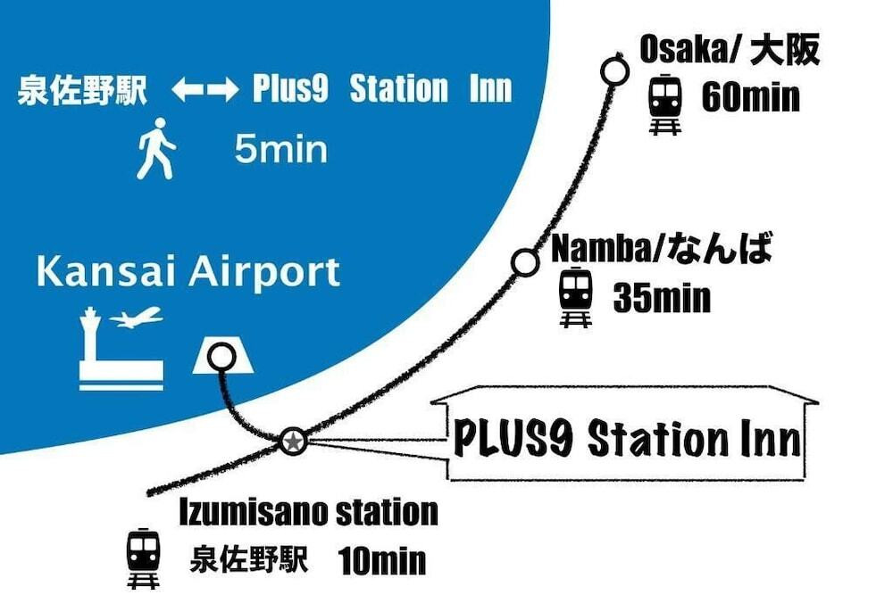 宿泊施設の地図