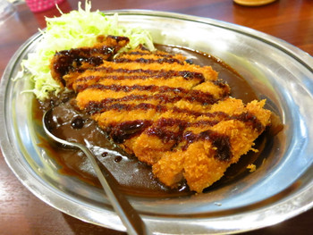 「インデアンカレー 本店」料理 1007224 トンカツカレー（M)680円　