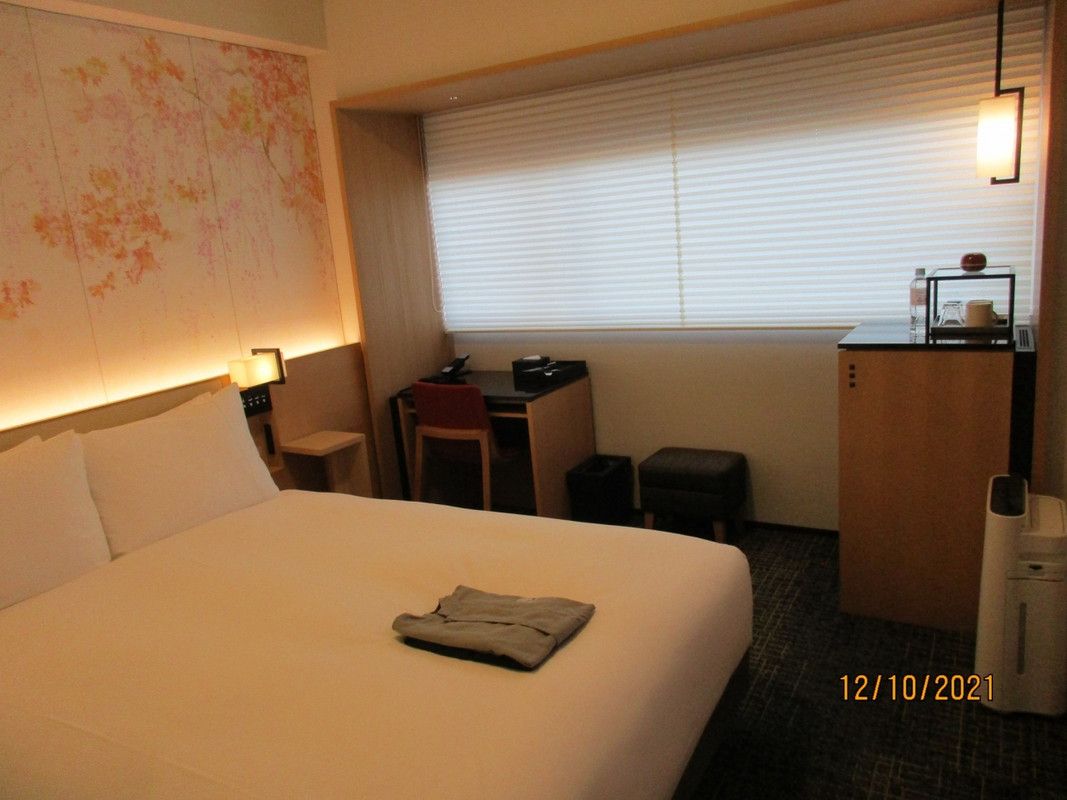 広いベッドと快適な部屋